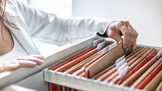 Almacenaje de documentos. Archivo.