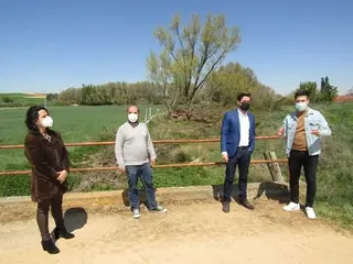 El PSOE de Zamora visita unas obras en Argujillo. Archivo