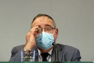 El consejero de Sanidad de la Junta de Castilla y León, Alejandro Vázquez