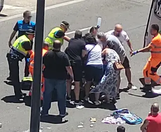 Accidente de la avenida de la Feria