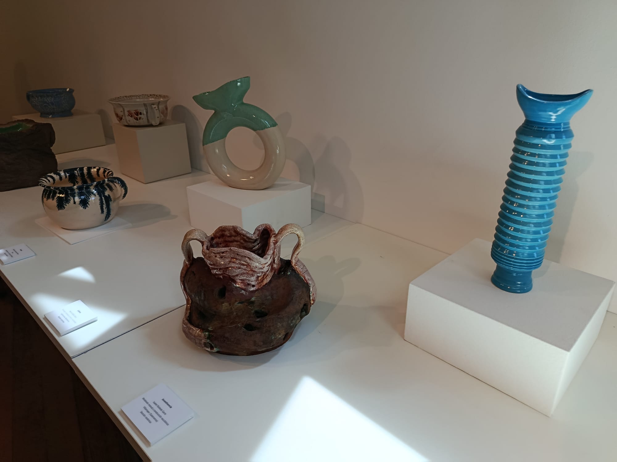 Algunas obras premiadas IX Certamen de Barro &ldquo;Herminio Ramos P&eacute;rez&rdquo; 