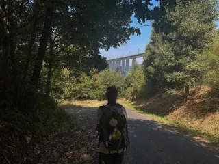 Peregrinos en el camino sanabrés. Foto: María Lorenzo.