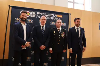 David Gago, Ángel Blanco, Guillermo Vara y Antidio Fagúndez