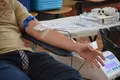 Donante de sangre.Archivo