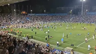 Invasión De Campo Del Sabadell