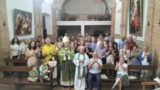 Visita de Fernando Valera a Vega de Villalobos