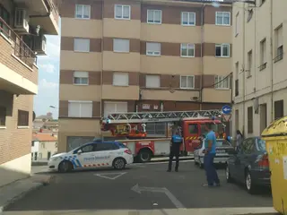 Dos personas heridas en un incendio producido en una vivienda en Zamora capital