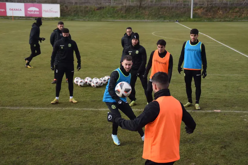 Entrenamiento del Zamora CF
