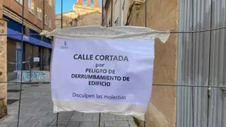 Calle Sotelo esta mañana