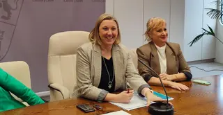 La consejera de Familia e Igualdad de Oportunidades, Isabel Blanco