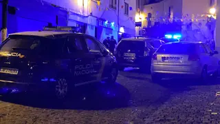 Vehículos de la Policía Nacional. Archivo