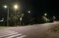 Iluminación en un pueblo. Archivo