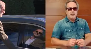 Imagen del Rey Felipe VI saliendo de la clínica y de Francisco Guarido en su reaparición tras la operación en 2023