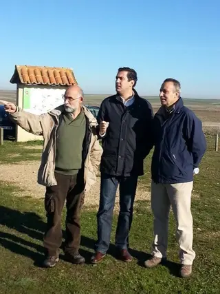 Las últimas lluvias y el frío aceleran la llegada de aves acuáticas a la reserva