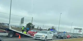 Imagen del accidente. Radar Zamora