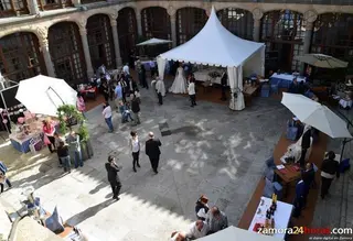 Imagen de la Feria de la Boda en el Parador de Zamora en una edición anterior