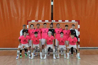 Caja Rural River Zamora en el anterior partido de pretemporada.