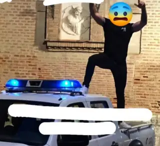 La imagen que ha generado indignación este fin de semana en Zamora