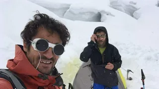 Martin Ramos en la ascensión