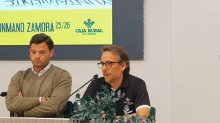 Félix Mojón, en rueda de prensa