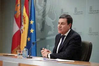 El portavoz de la Junta de Castilla y León, Carlos Fernández Carriedo