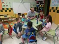 Fernando Prada en su visita al programa Conciliamos en el CEIP Sancho II