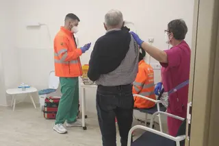 Vacunación contra la Covid 19 en AFA Zamora