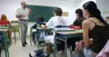 Alumnos en una clase. Archivo