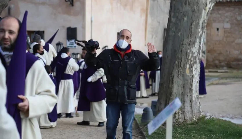 José Luis Leal el pasado Martes Santo de 2022