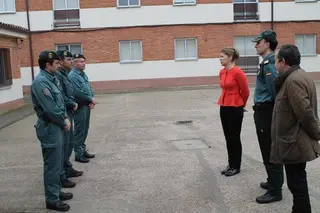 La subdelegada del Gobierno visita los cuarteles de la Guardia Civil de Fermoselle y Bermillo de Sayago