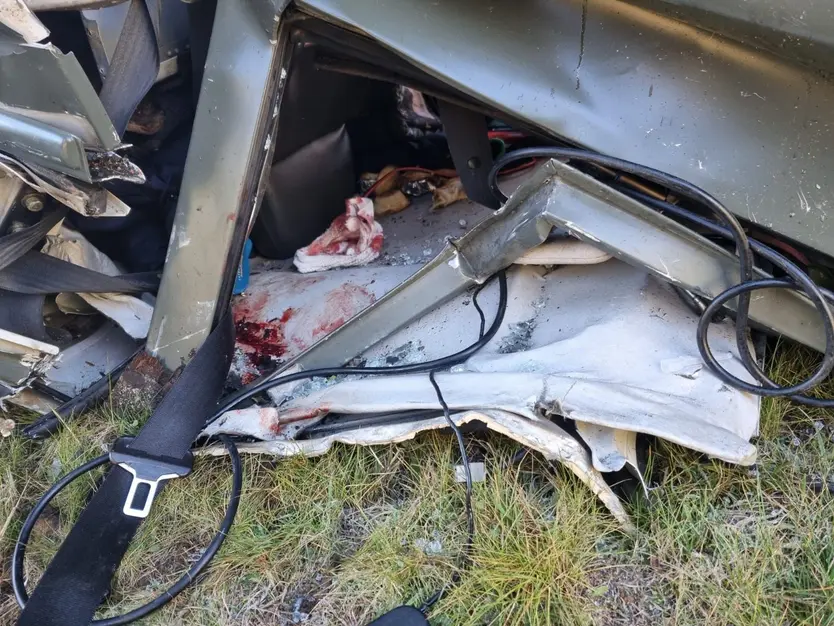 Accidente en la A 52 esta mañana 5