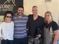 Alberto y Cristina, el dúo Amistades Peligrosas, en el restaurante Padornelo