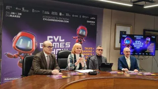 Leticia García presenta CYL Games Show