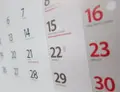 Calendario. Archivo
