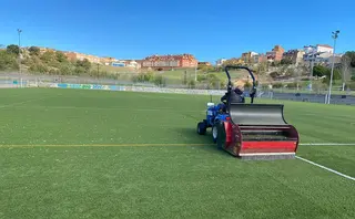 Imagen de los campos de fútbol de Valorio