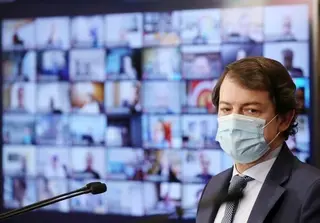 Mañueco señala que sin el "inmenso trabajo" de las enfermeras "sería imposible" superar la pandemia