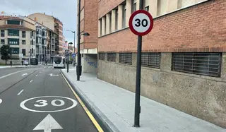 Señal de zona a 30