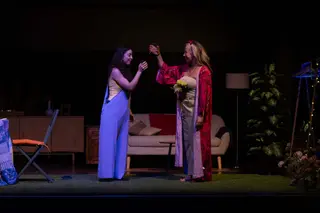 Miriam Díaz-Aroca y Zoe Munera