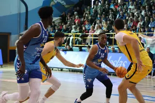 Encuentro entre el CB Zamora y el Movistar Estudiantes durante la temporada pasada