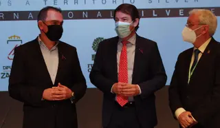 Requejo junto a Mañueco en la inauguración del Congreso