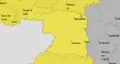 Aviso amarillo por tormenta este domingo en la provincia de Zamora