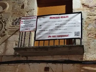 San Cebrián de Castro se moviliza contra macrogranjas y plantas de biogás. Archivo