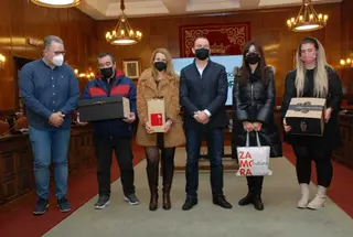 Ganadores concurso de Navidad de la Diputación