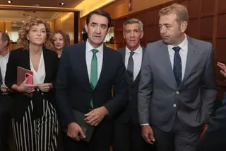 Juan Carlos Suárez Quiñones en la inauguración de la jornada. ICAL