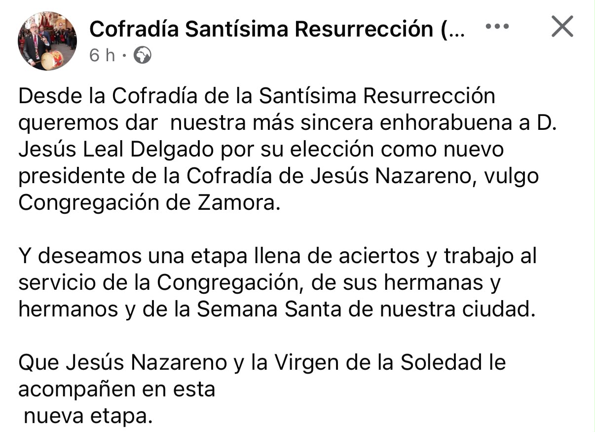 Reacciones Tras Las Elecciones De Jes&uacute;s Nazareno (5)