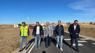 Finalizan las obras de la carretera entre Villalonso y el límite con Valladolid