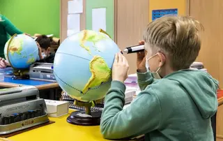 Estudiante ciego o con baja visión. ONCE
