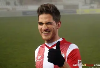Aarón Aguado irrumpe en el primer equipo con su debut goleador