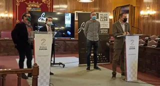 Un instante de la presentación