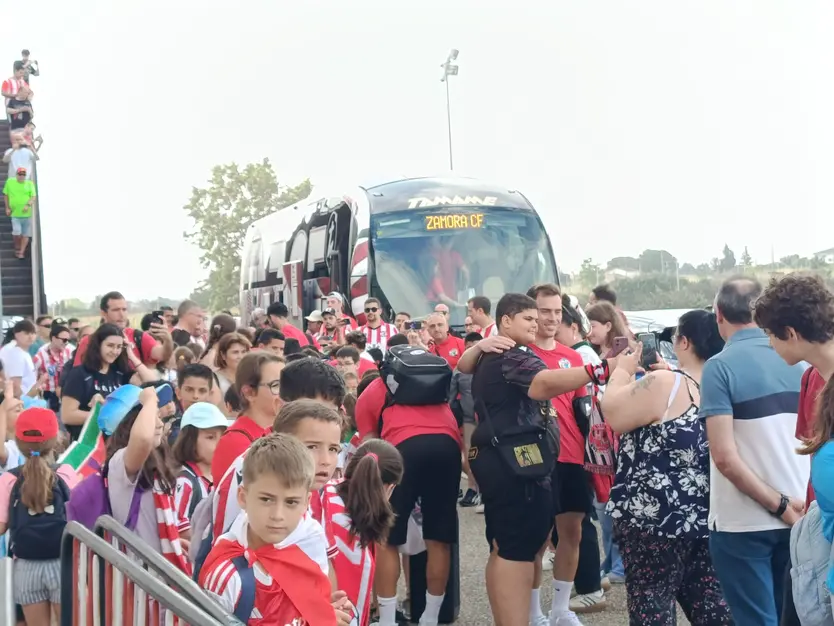 Salida de los jugadores